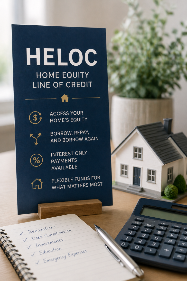Home equity line of credit planning