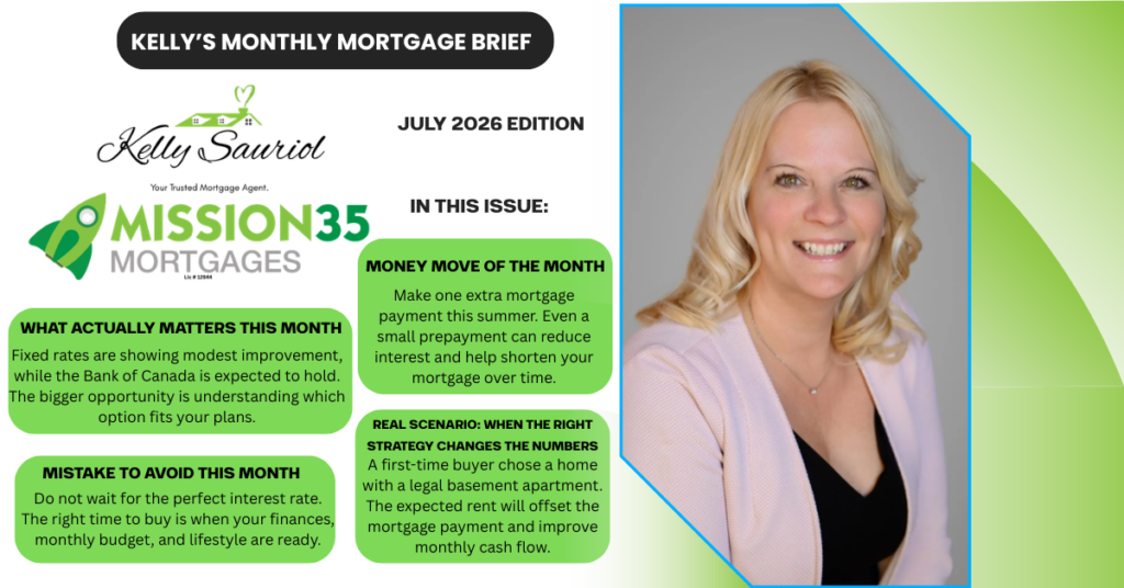 July 2026 Mortgage Brief: Niagara & Southern Ontario july newsletter blog post cover